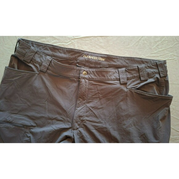 Duluth Trading Flexpedition Pants Men's 48x30* Gray Cargo Relaxed Fit, EUC - Picture 2 of 8